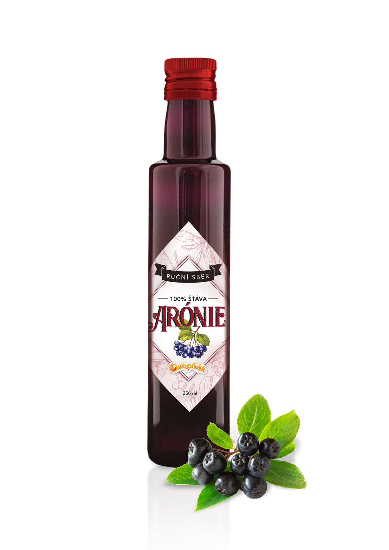 NFC juice 100% aronia 250ml glass-image